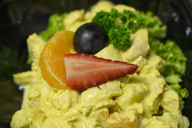 Poulet-Curry-Salat